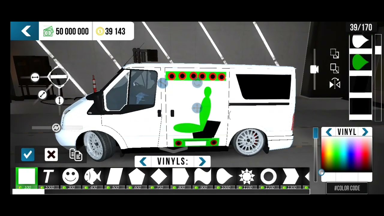 How to design taxi with a open door