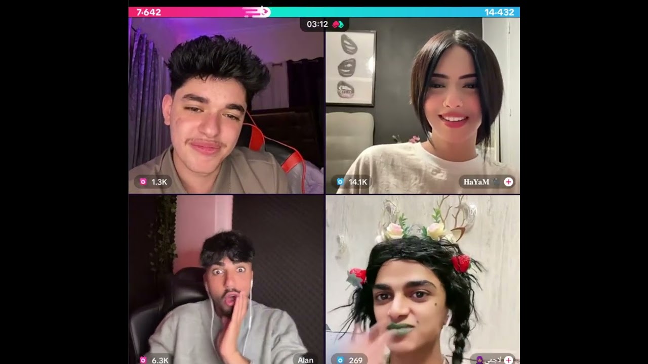 الان مع احمد وليد رباعيه مع هيام و لاجمي كلو حماس ولاجمي زعلان من الان شوفو شو سبب