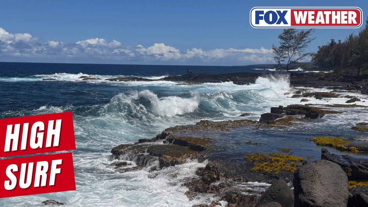 High Surf Warnings In Effect Across Hawaii As Tropical Storm Kiko Spins By To The North