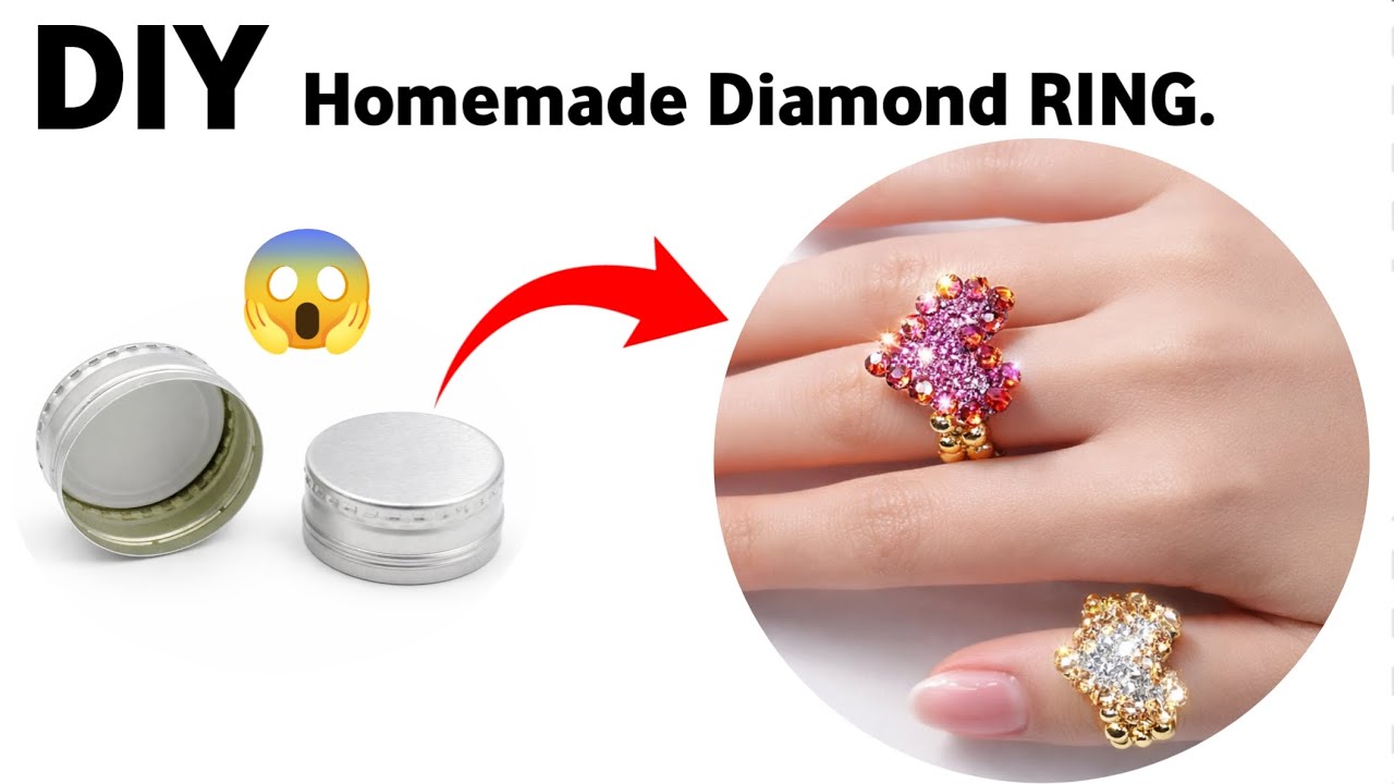DIY HOMEMADE LOVE RING | Love Ring At Home Easy | Love Ring