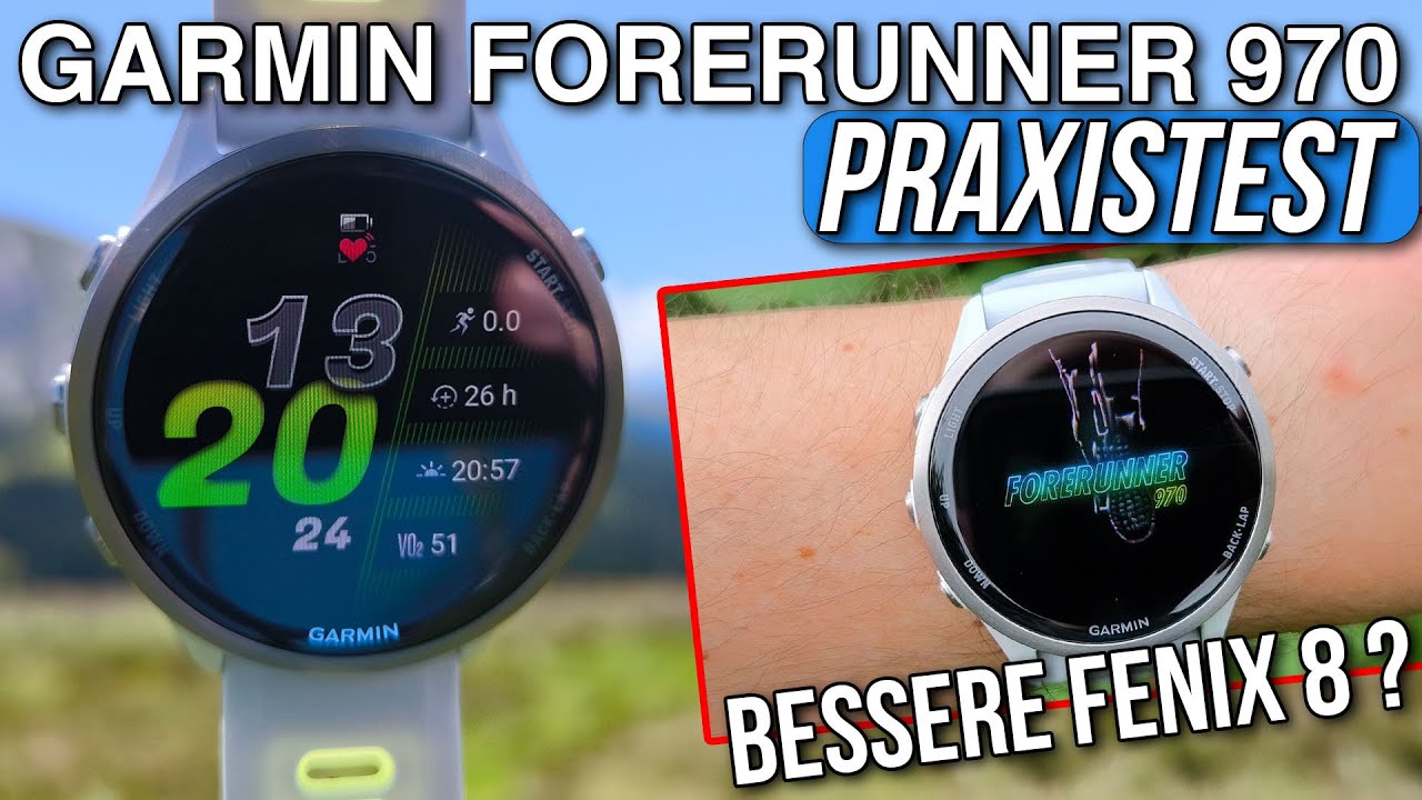 Garmin Forerunner 970 Test 👉🚲 Ist das wirklich Garmins Top-Modell?