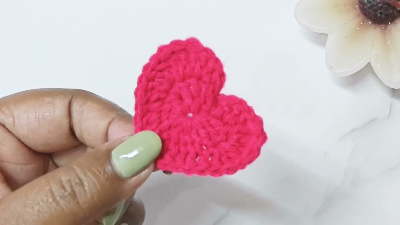 Easy Crochet Heart Tutorial for Beginners | Step by Step | Valentine’s Gift 