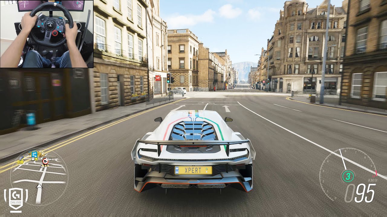 Italdesign Zerouno - Forza Horizon 4 | Logitech g29 gameplay