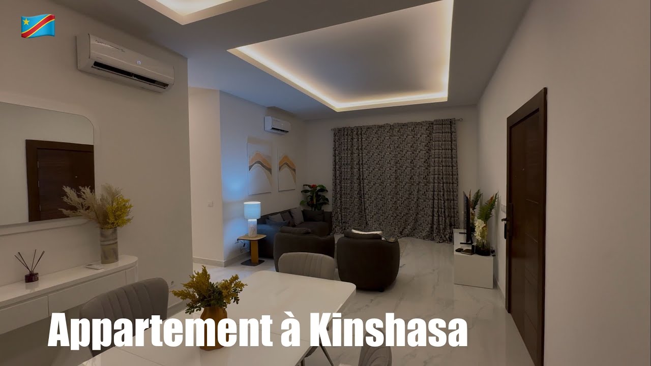 Tour d'un APPARTEMENT de LUXE  à KINSHASA idéal pour vos vacances au cœur de la ville
