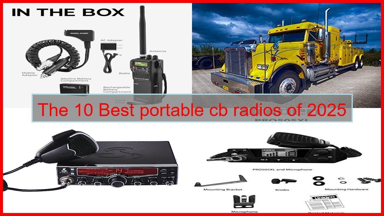 The 10 Best portable cb radios of 2025