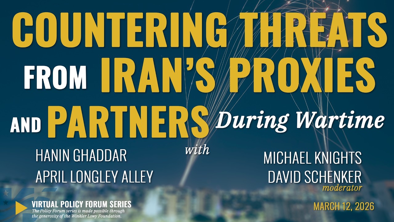 Countering Threats from Iran&rsquo;s Proxies and Partners During Wartime