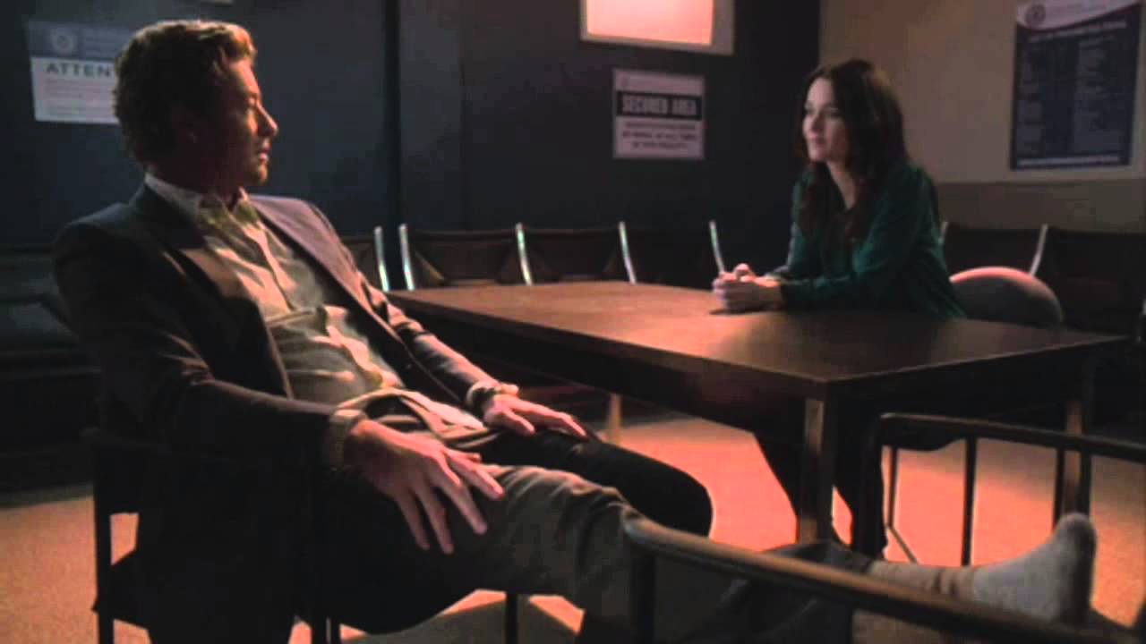 Jane and Lisbon kiss for the first time - 