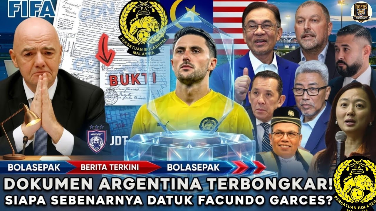 TERBONGKAR! Portal Argentina Dedah Sijil Lahir Datuk Garces – Betul Ke Dari Argentina?