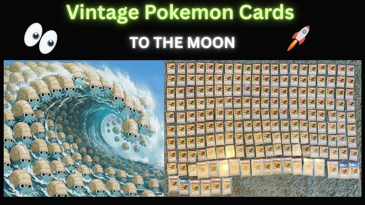 Vintage Pokemon Cards Are About to Get Expensive