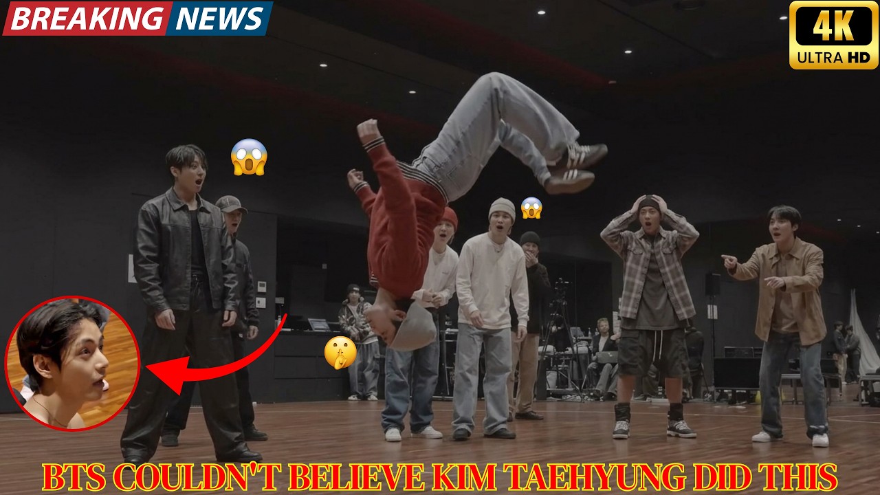 🔥Kim Taehyung Forbidden Move Shocked BTS! Practice Room Moment Leaves ARMY Speechless!
