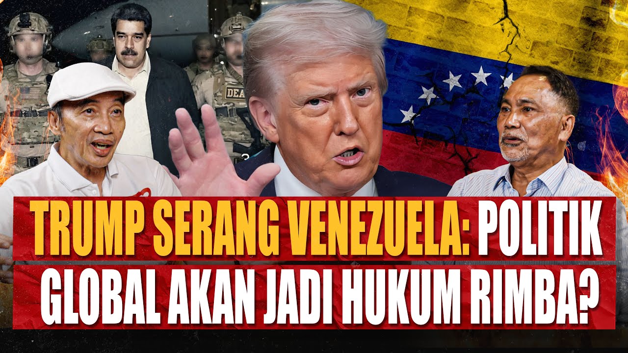 Trump Serang Venezuela: Politik Global Tak Lagi Soal Negara & Hukum | Ft. Rizal Mallarangeng