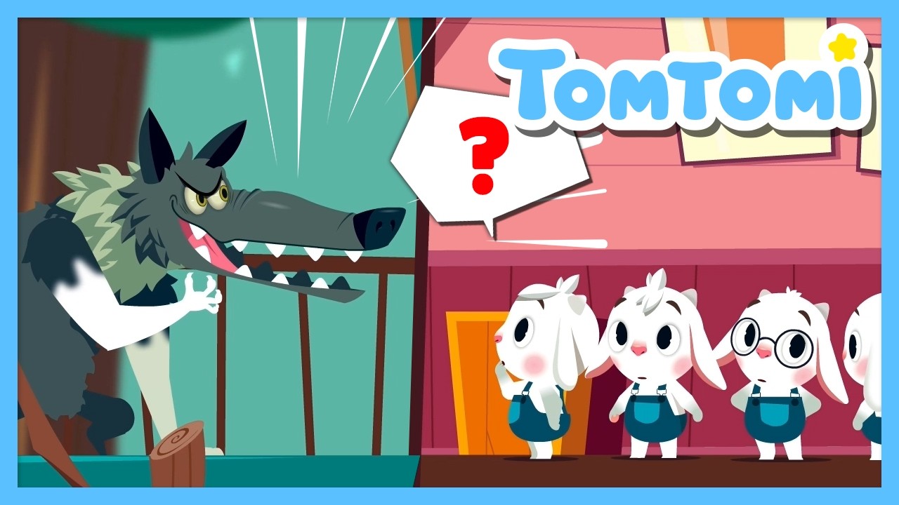 Let's Read Fairy Tales with Wolves🐺 | Don’t Open the Door! | Fairy Tales📖 | Bedtime Stories #TOMTOMI
