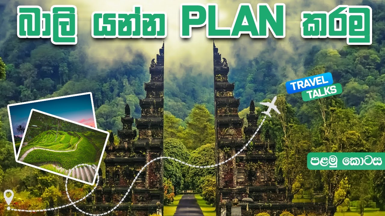 How to Travel Bali | Indonesia Travel Guide | Sinhala Travel Guide 1.0