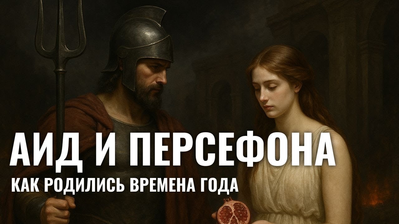 АИД И ПЕРСЕФОНА | Миф о Любви, Потере и Возвращении | ИСТОРИЯ ДЛЯ СНА