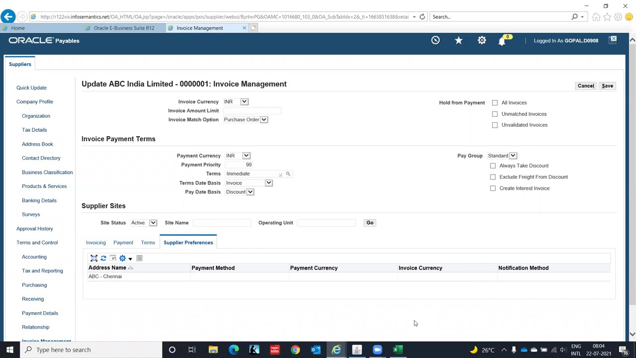 Oracle EBS  GL, Multi org - Full setups 1