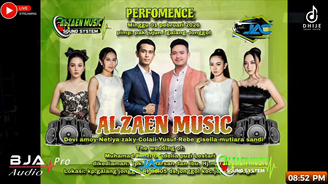 BINTANG PENTAS LIVE MUSIC BJA pro audio