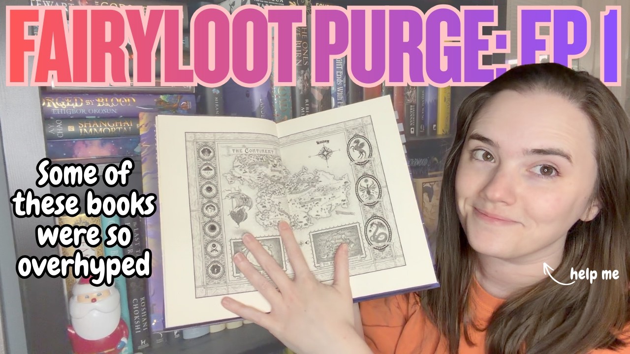 The Purge: Fairyloot Ep.1 || Read or Unhaul! || TBR Prompts choose what I read || Overhyped Books