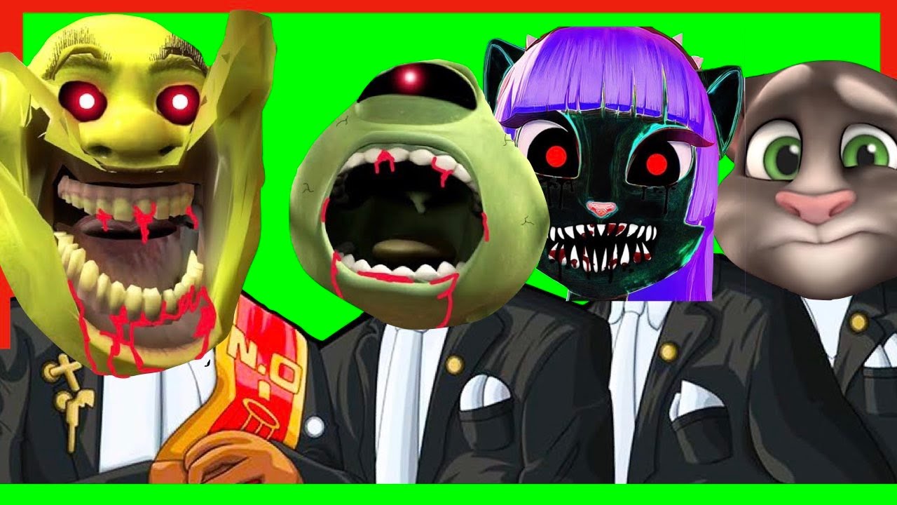 Talking Tom EXE & Shrek EXE & Monsters Inc EXE - Coffin Dance Song Meme (COVER)