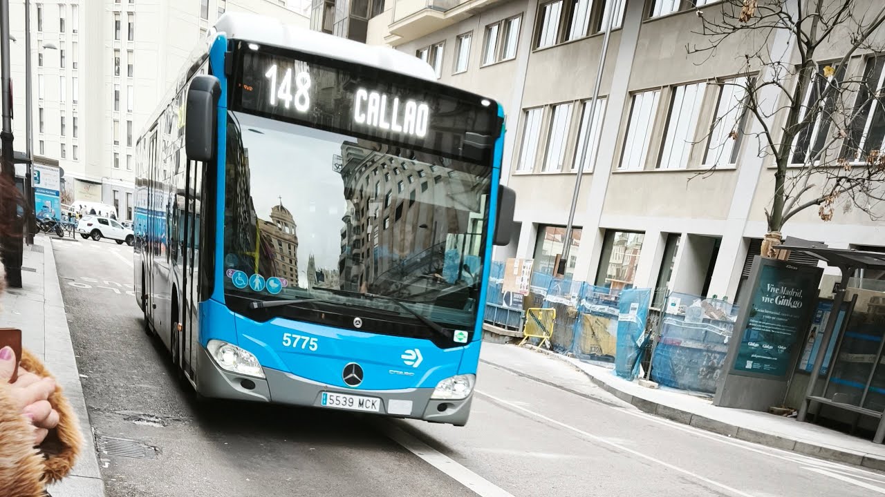 [EMT Madrid] Línea 148 | Puente de Vallecas - Plaza del Callao
