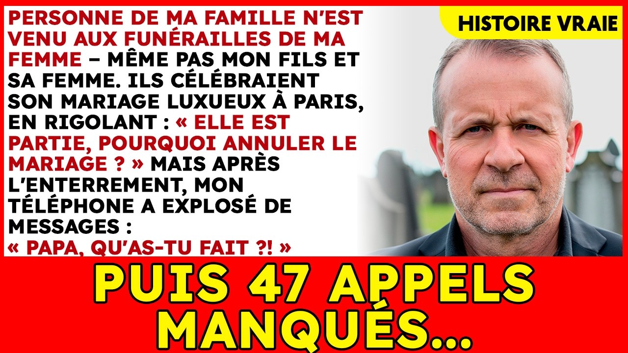 Ma Famille A Ignoré Les Funérailles De Ma Femme Pour Le Mariage De Mon Fils