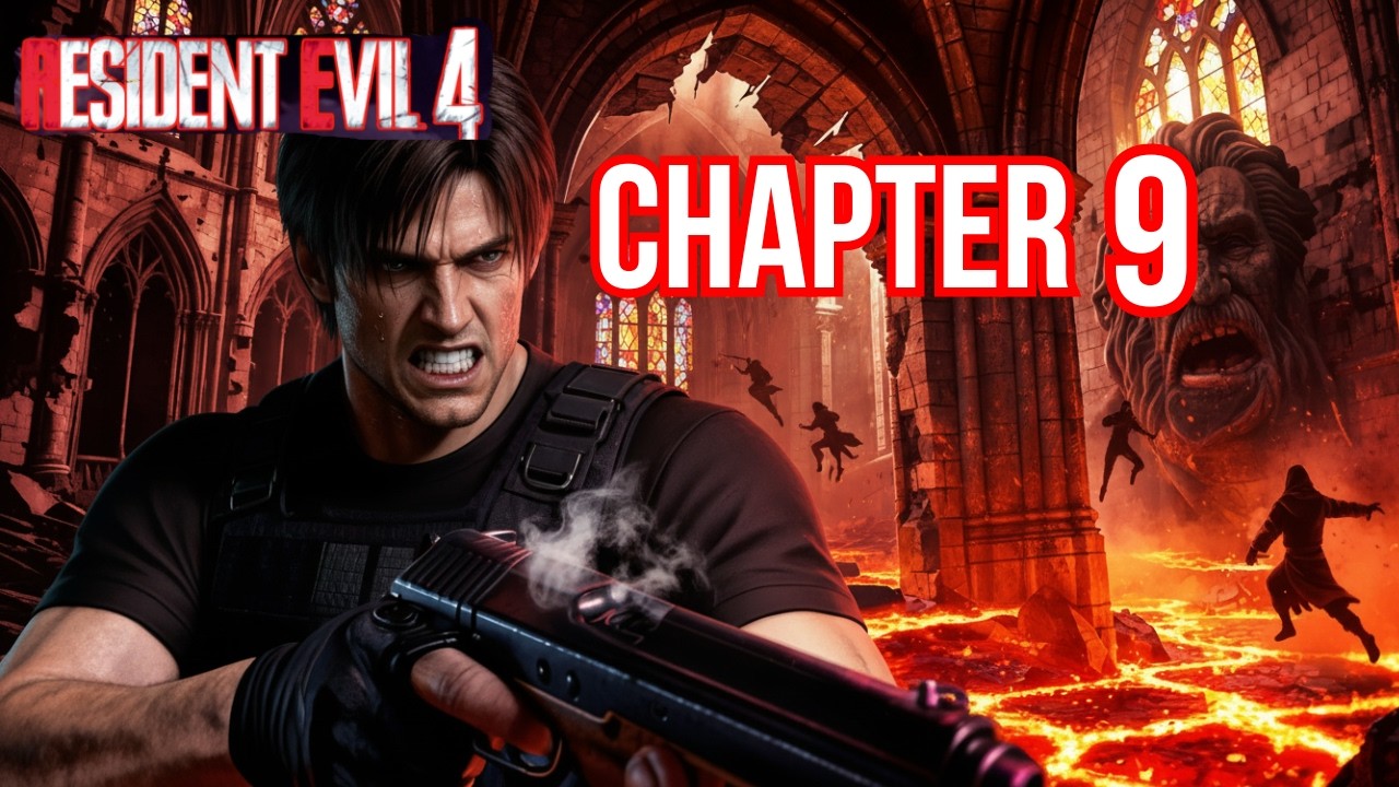 🔴 LIVE — Resident Evil 4 Remake | Chapter 9 | Can Leon survive the castle?