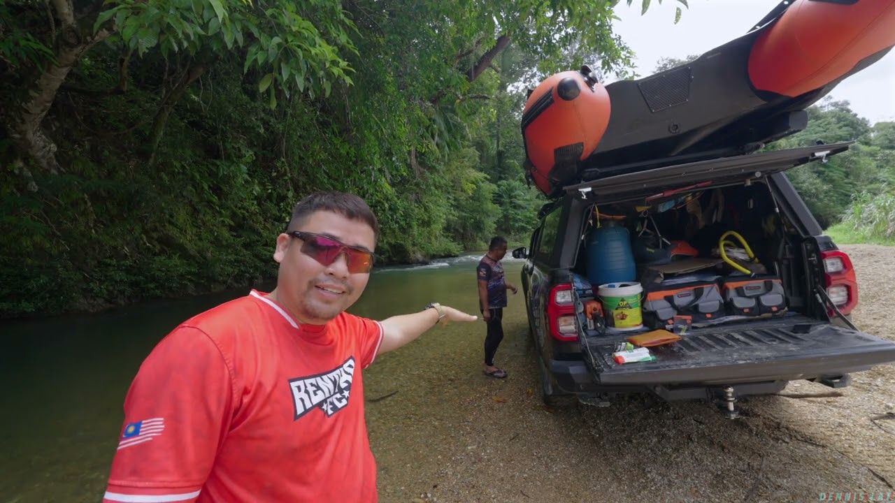Mencuba Jet Drive Outboard untuk menjelajah Ulu Sungai di Sarawak.