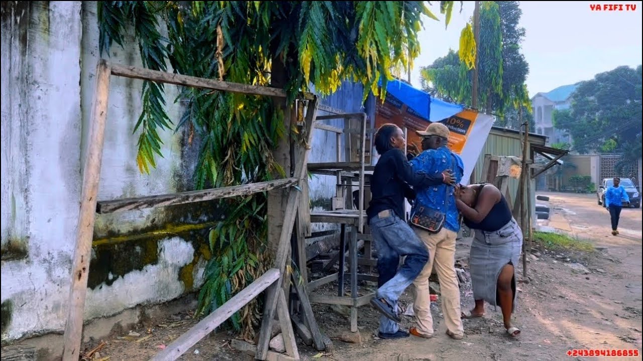 ✅✅✅✅test de Fidélité il se transforme en catcheur pour la bas!!!toner car elle mougou avec le voisin