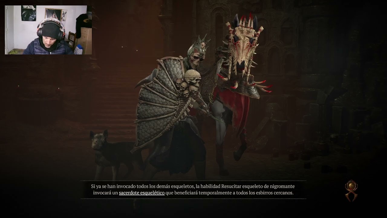 DIABLO IV. NIGROMANTE. NIVEL 126!! MATAMOS MÁS DE MIL ESQUELETOS!!!!