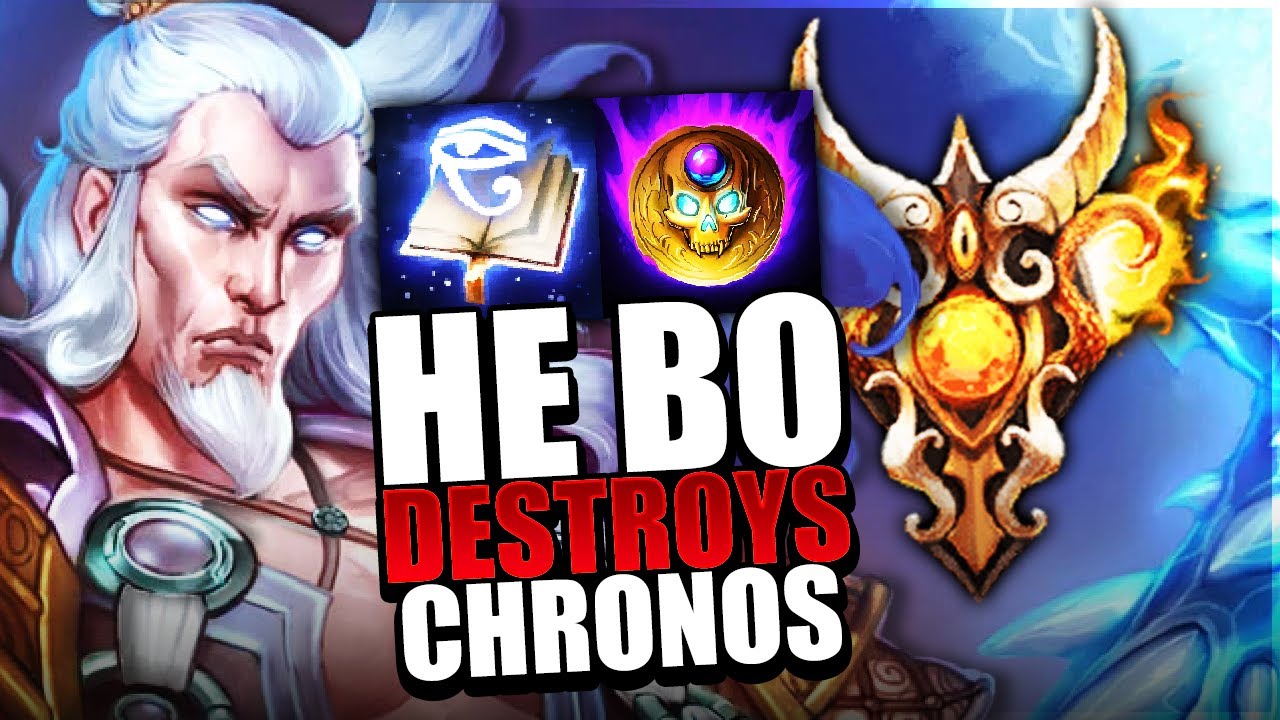 He Bo Counters & DESTROYS Chronos! - Grandmasters Ranked Joust - Smite
