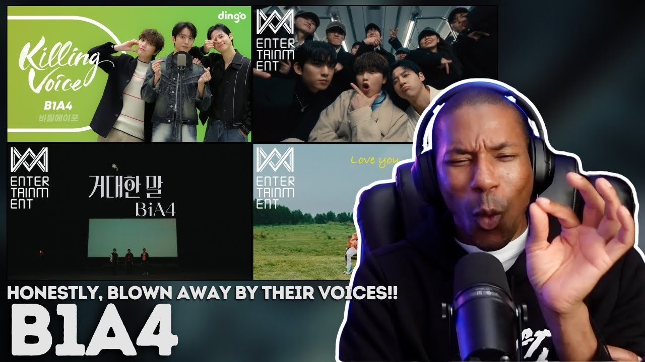 B1A4 | Killing Voice +  '10 Times', 'Adore You', 'Like A Movie', 'Rewind' MV REACTION