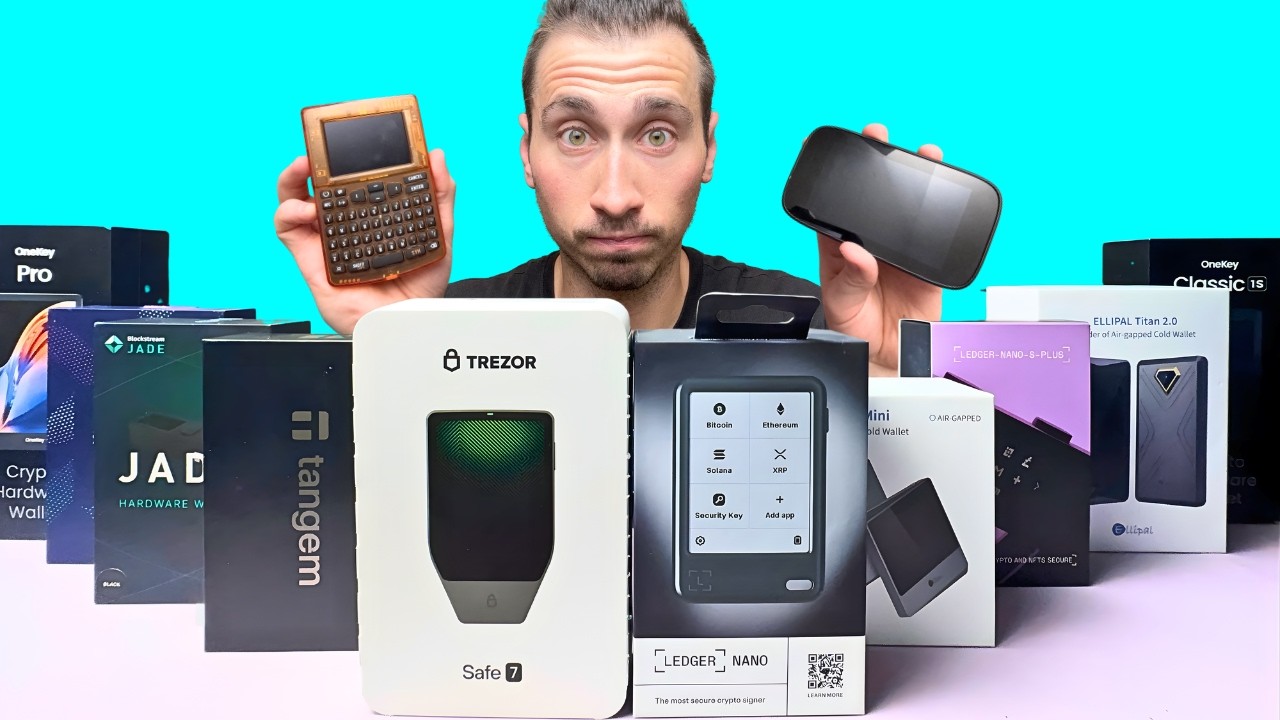 I Tested EVERY Cold Wallet | So You Don't Buy the Wrong One