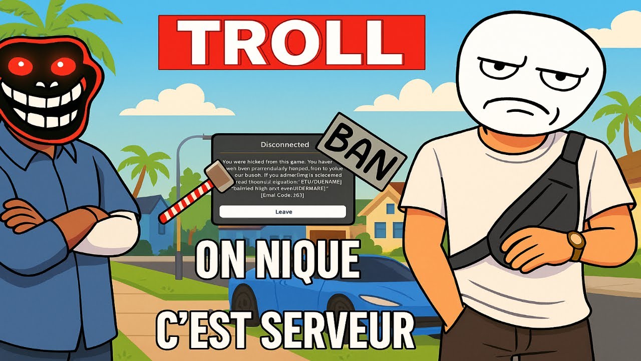 JE DETRUIT CES SERVEURS GTA RP