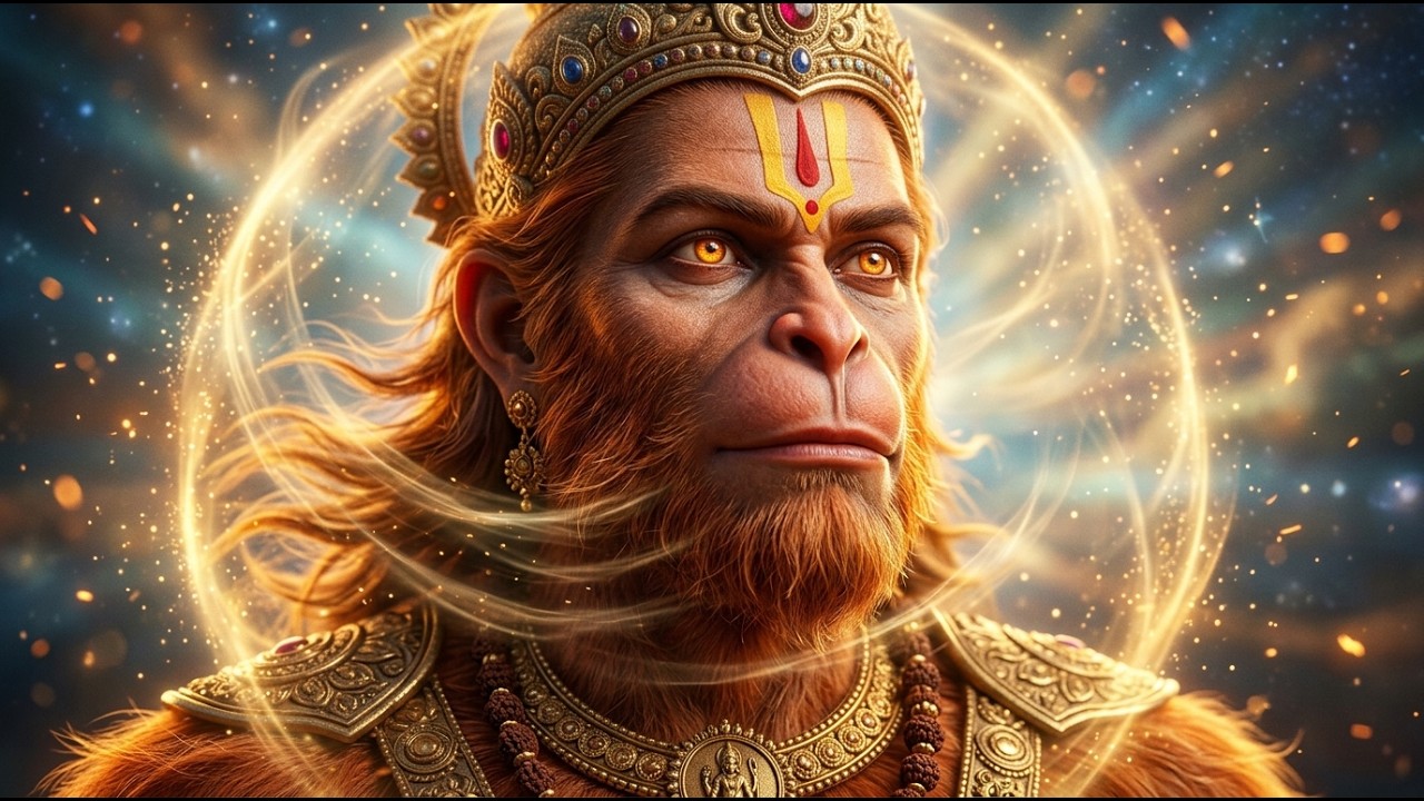HANUMAN GAYATRI MANTRA (Official Music Video) | For Strength & Protection | Cosmic Aarti