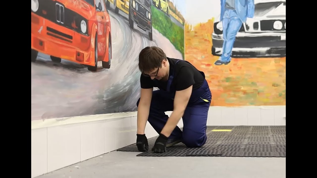 Koptelov's Workshop. Покрываем пол плиткой!