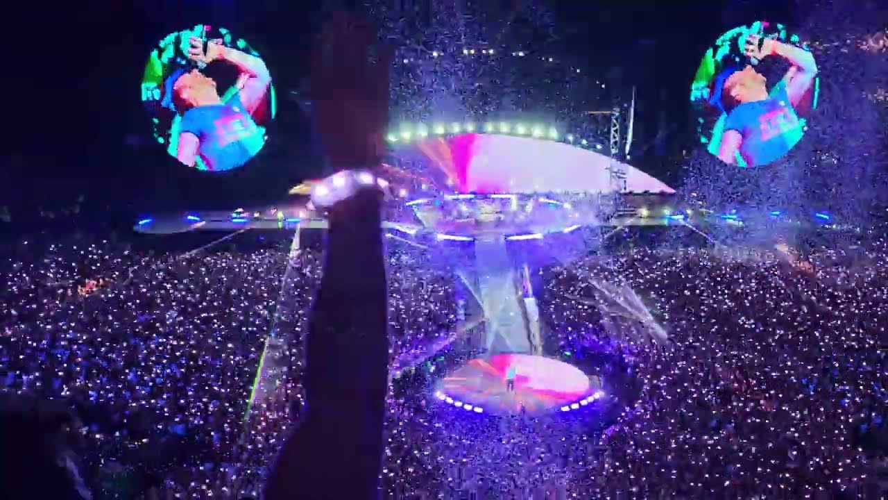 A Sky Full Of Stars Coldplay BELLISSIMO live in Milano giugno / June 2023 /  San Siro / #sansiro