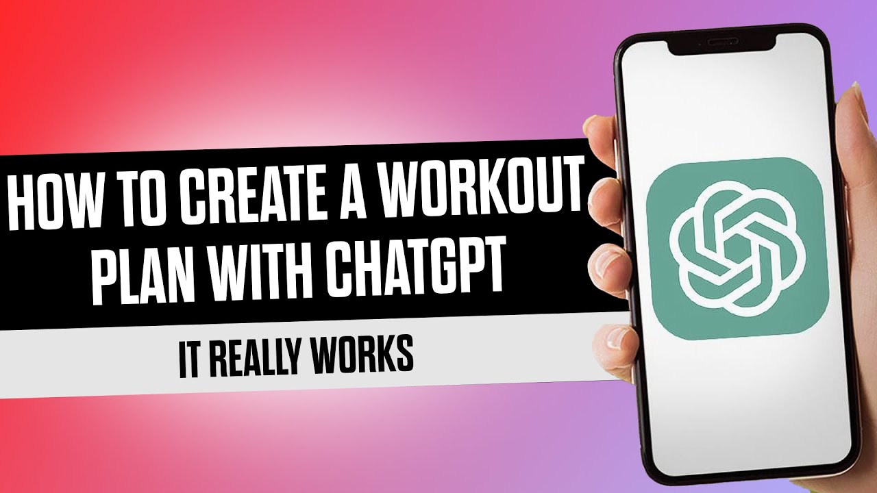 HOW TO CREATE A WORKOUT PLAN WITH GPT / HOW TO TRAIN WITH AI