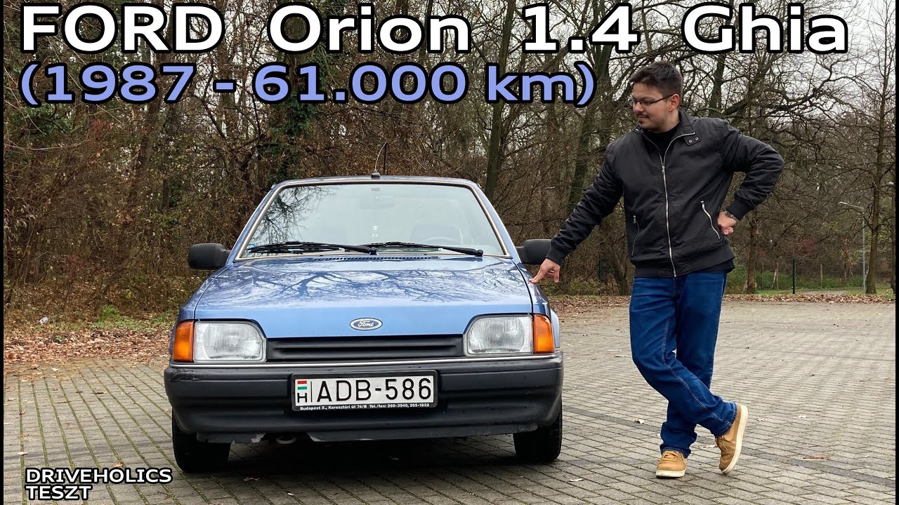 @T.Ádám-ék 61 ezer km-t futott Orionját próbáltam I FORD Orion 1.4 Ghia teszt (1987) I DRIVEHOLICS