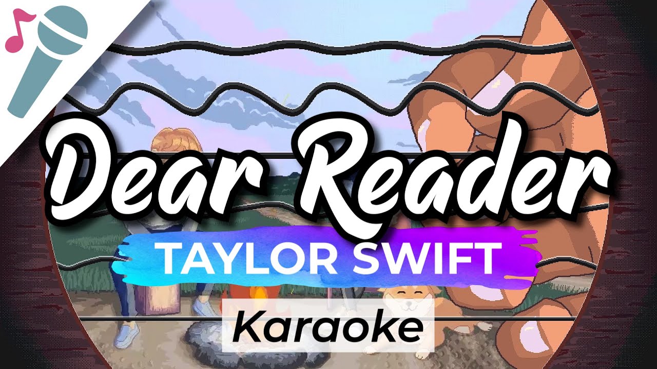 Taylor Swift - Dear Reader - Karaoke Instrumental (Acoustic)