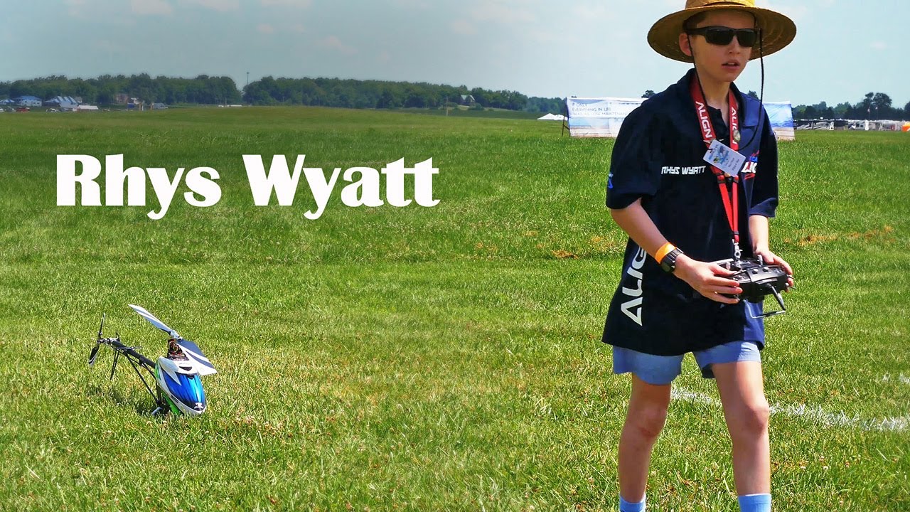 Rhys Wyatt flying Align 700X at IRCHA 2019