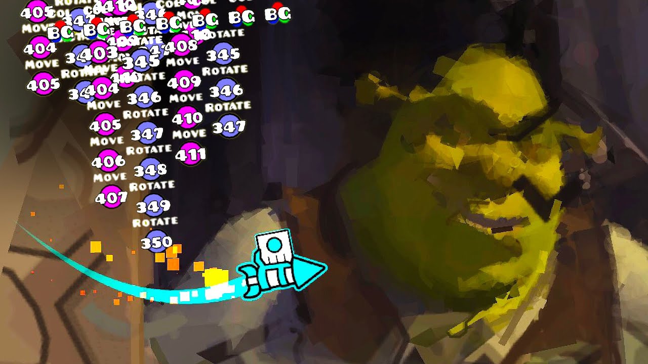 Создание видео в Geometry Dash с помощью Evolution