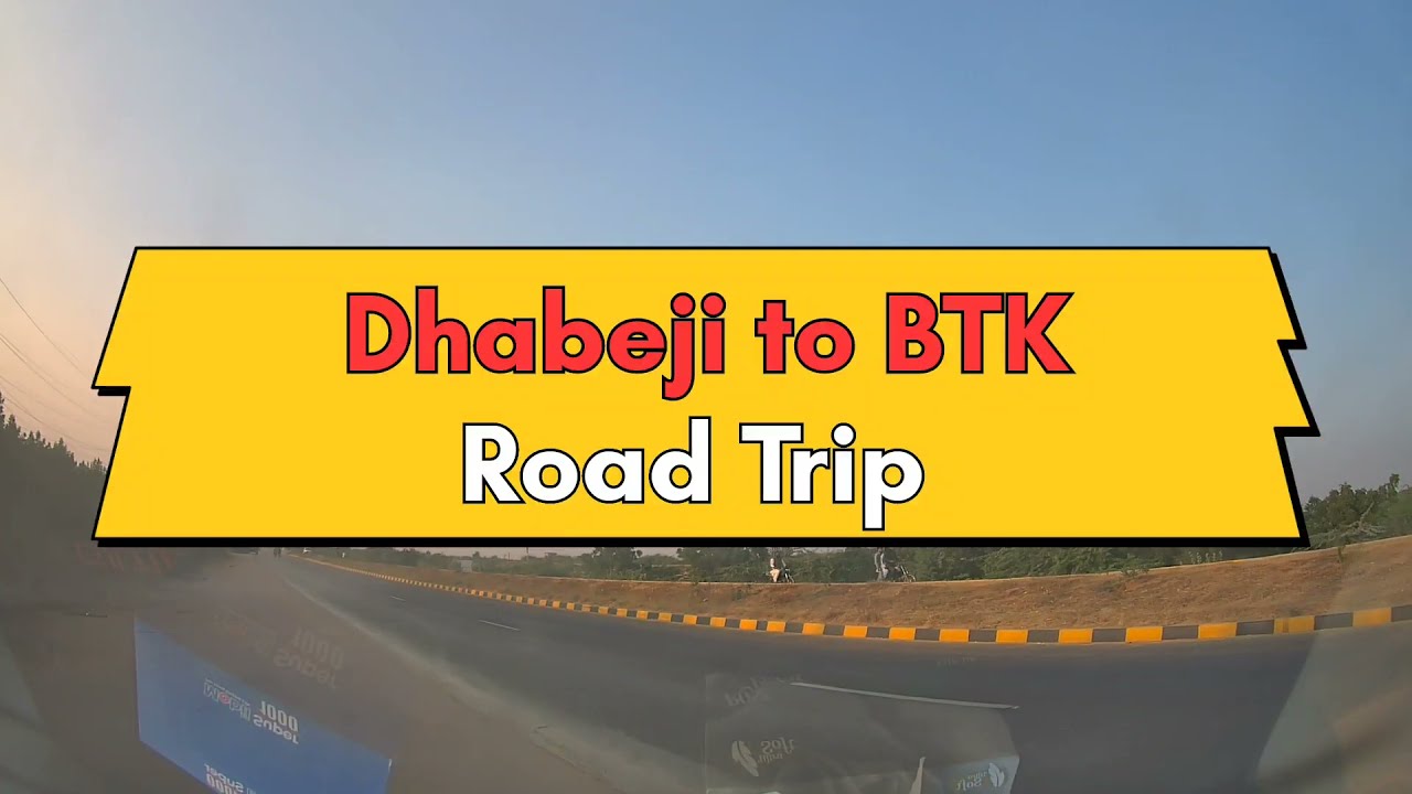 Road Trip to Bahria Town Karachi From Dhabeji