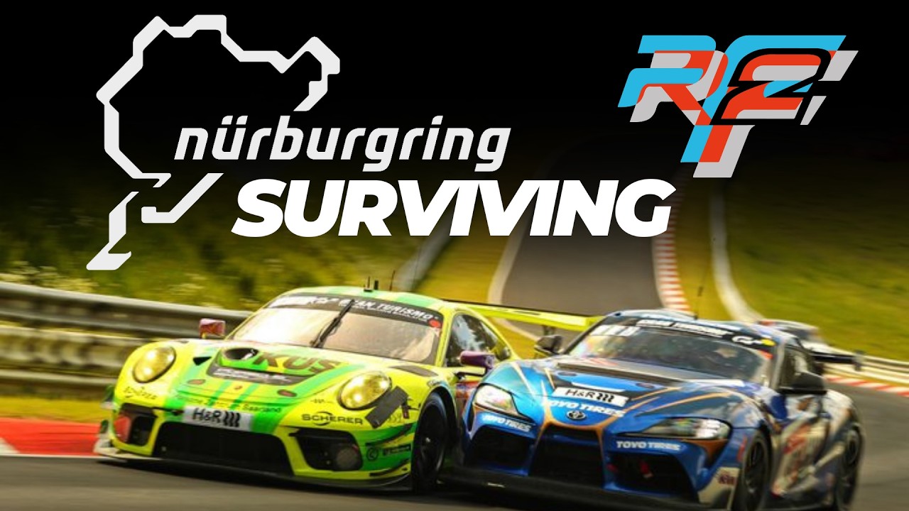 SURVIVING NÜRBURGRING (GREEN HELL) - RF2 POV DRIVING