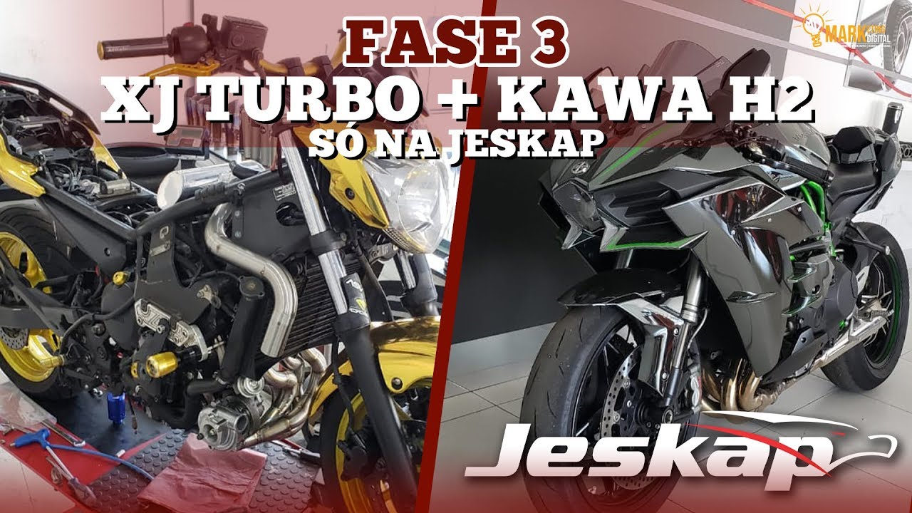 XJ TURBO 3ª FASE + KAWA H2 SÓ NA JESKAP