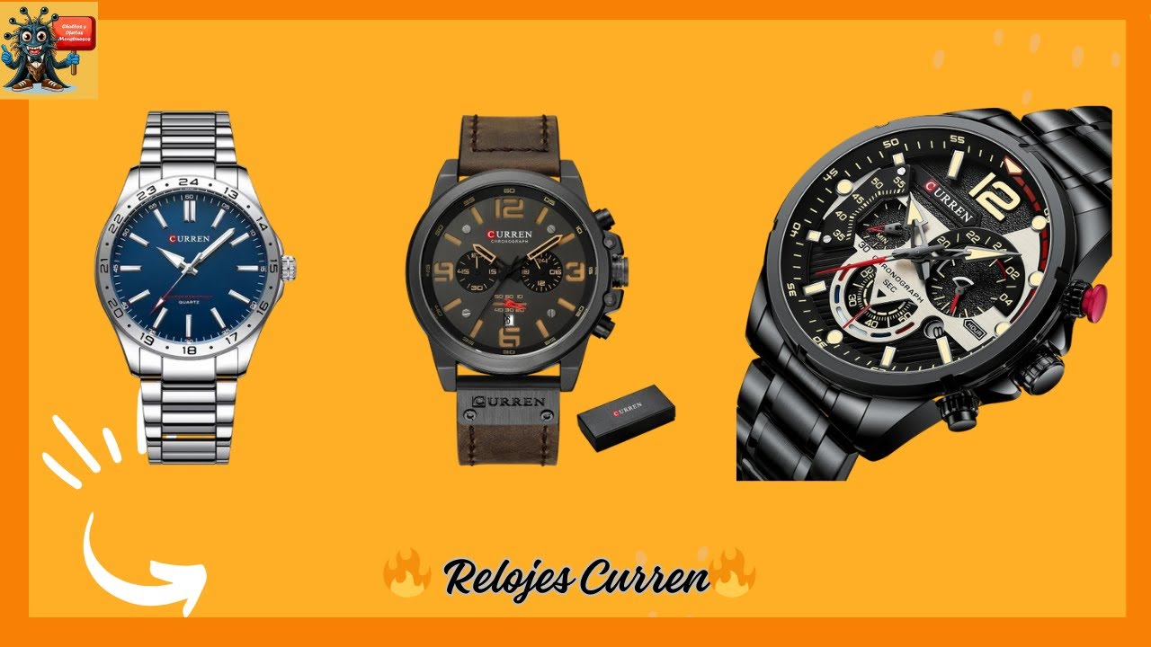 ✅Los 3 MEJORES Curren 2026✅Relojes Chinos baratos✅Calidad Precio.