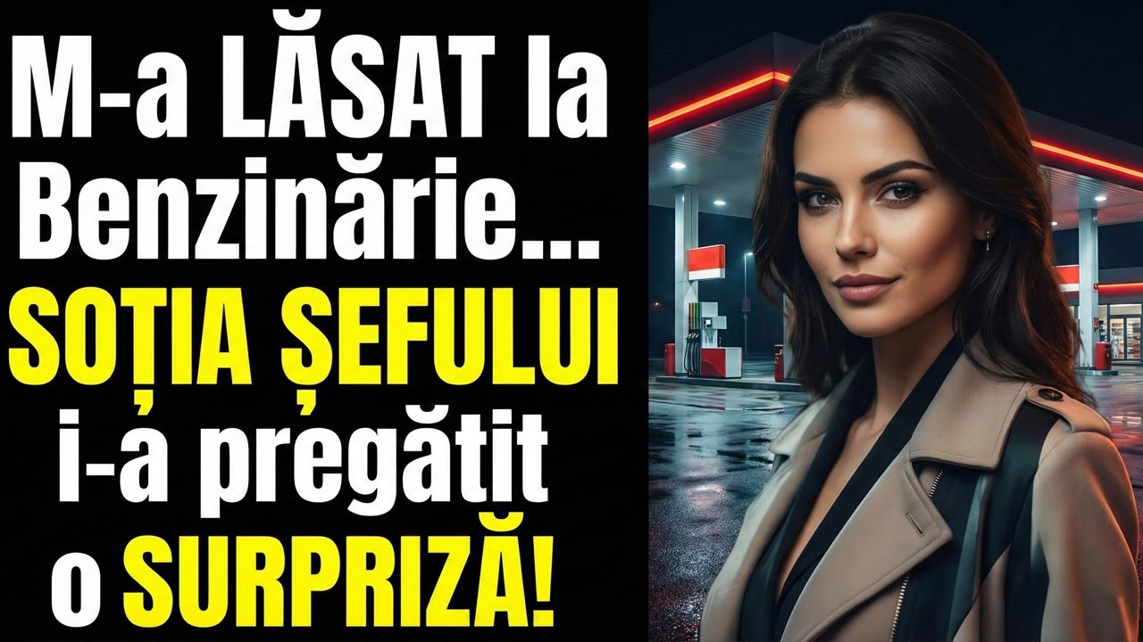 Soțul m-a lăsat la o benzinărie în pustietate, iar o necunoscută mi-a spus: mâine va implora milă...