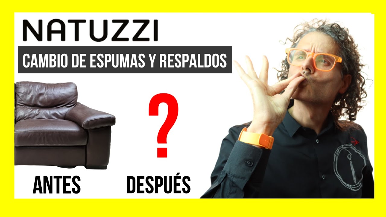 Natuzzi sofa, restauración por Mobbeltur. Tapicería