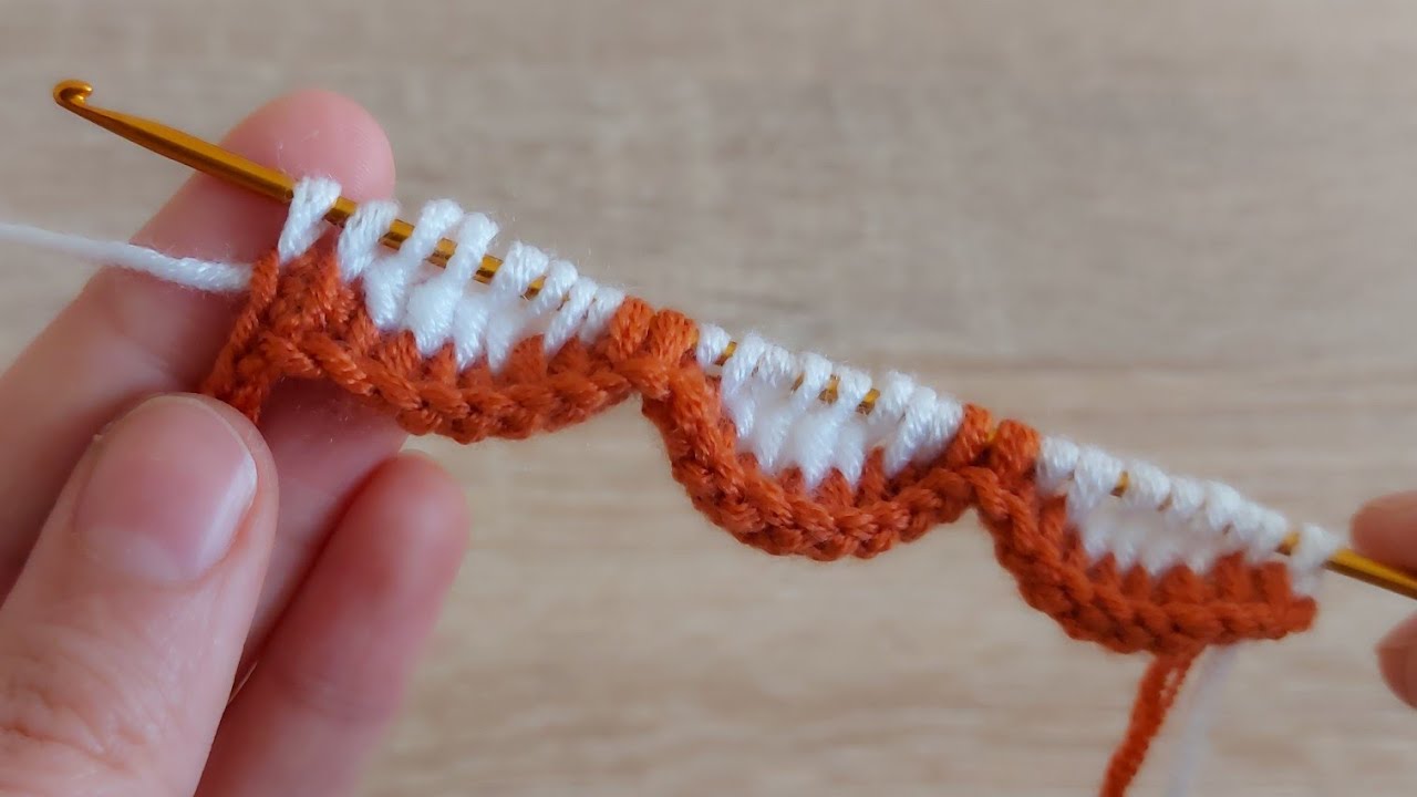Yapımı kolay tunus işi örgü battaniye modeli how to tunusian crochet knitting model