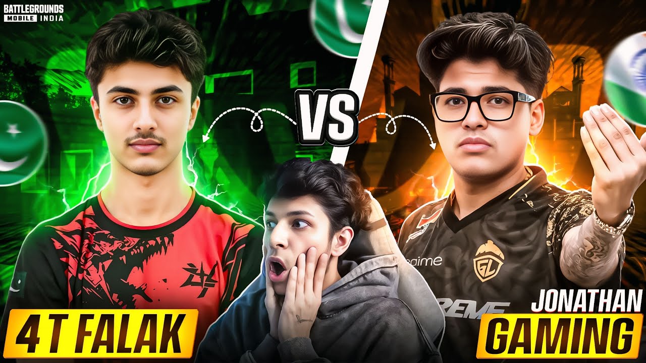 🔥 Who’s the REAL King? 👑 @falakpubgm vs @JONATHANGAMINGYT (The Ultimate Battle)😱