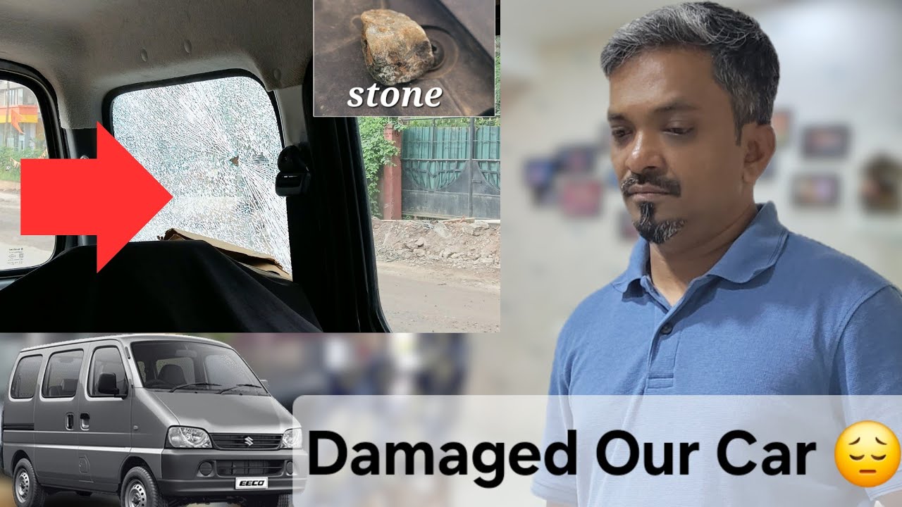 The Worst Feeling.......Someone Damaged Our Car 🚗 😞 | Konkani Vlog | Goanvlogger 