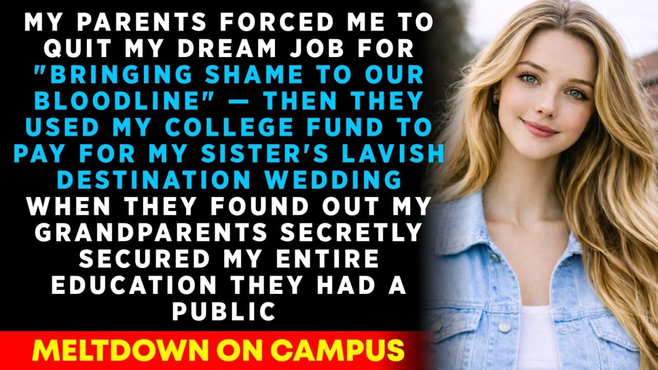 My Parents Forced Me To Quit My Dream Job For 